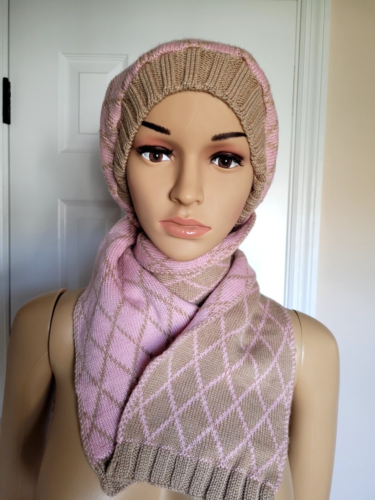 Winter Hat and Scarf Matching Set