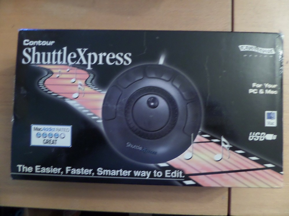 Contour ShuttleXpress  Multimedia Controller USB PC MAC