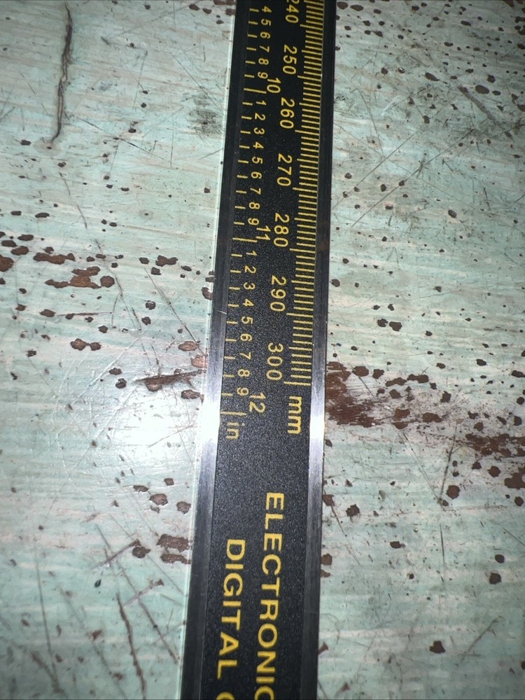 12" 300MM & 4” 200MM Electronic Digital Caliper Precision Stainless EUC