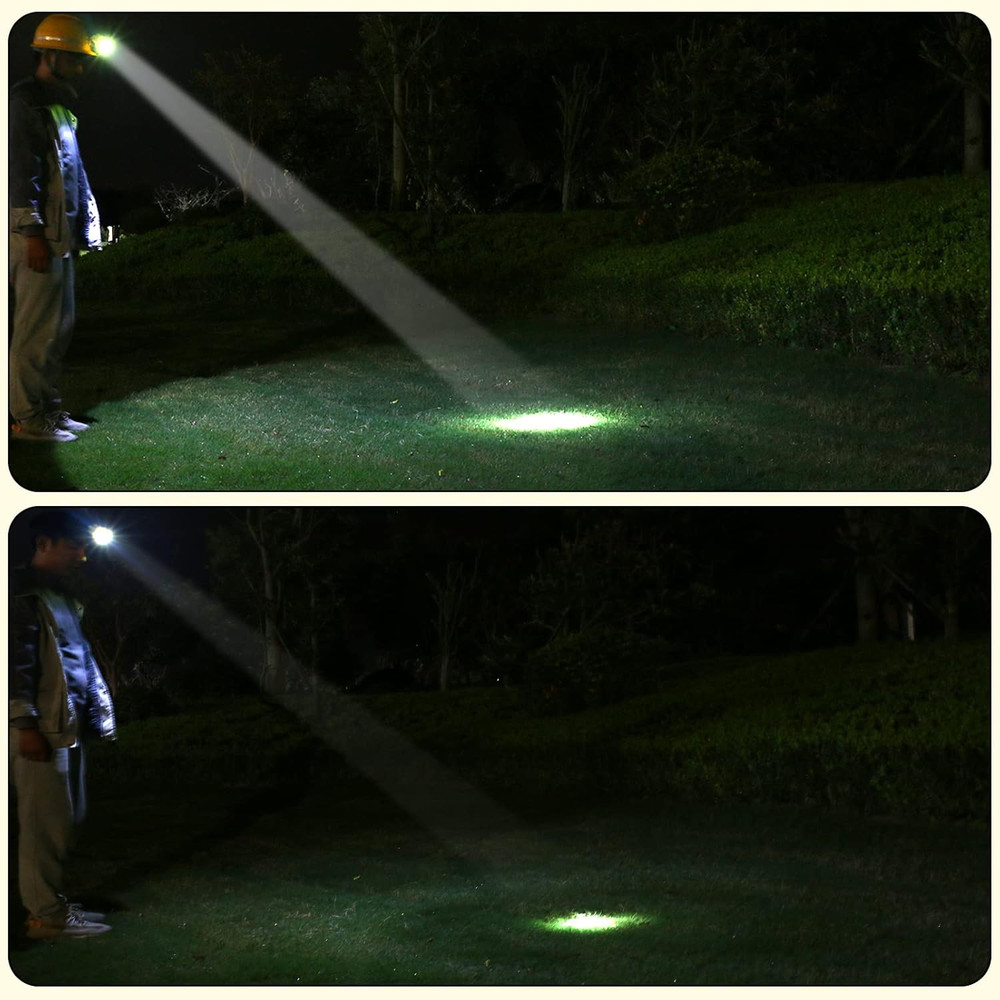 Rechargeable LED Mining Headlamp, Waterproof & Explosion-Proof Miner Light, High