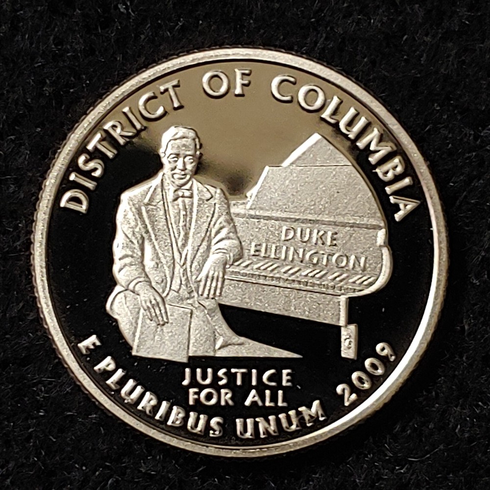 2009-S Washington DC Clad S Proof Quarter uncirculated