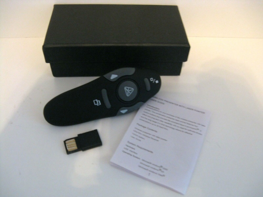 2.4GHz Wireless Presenter With Laser Presenter Pointer UNUSED NOS