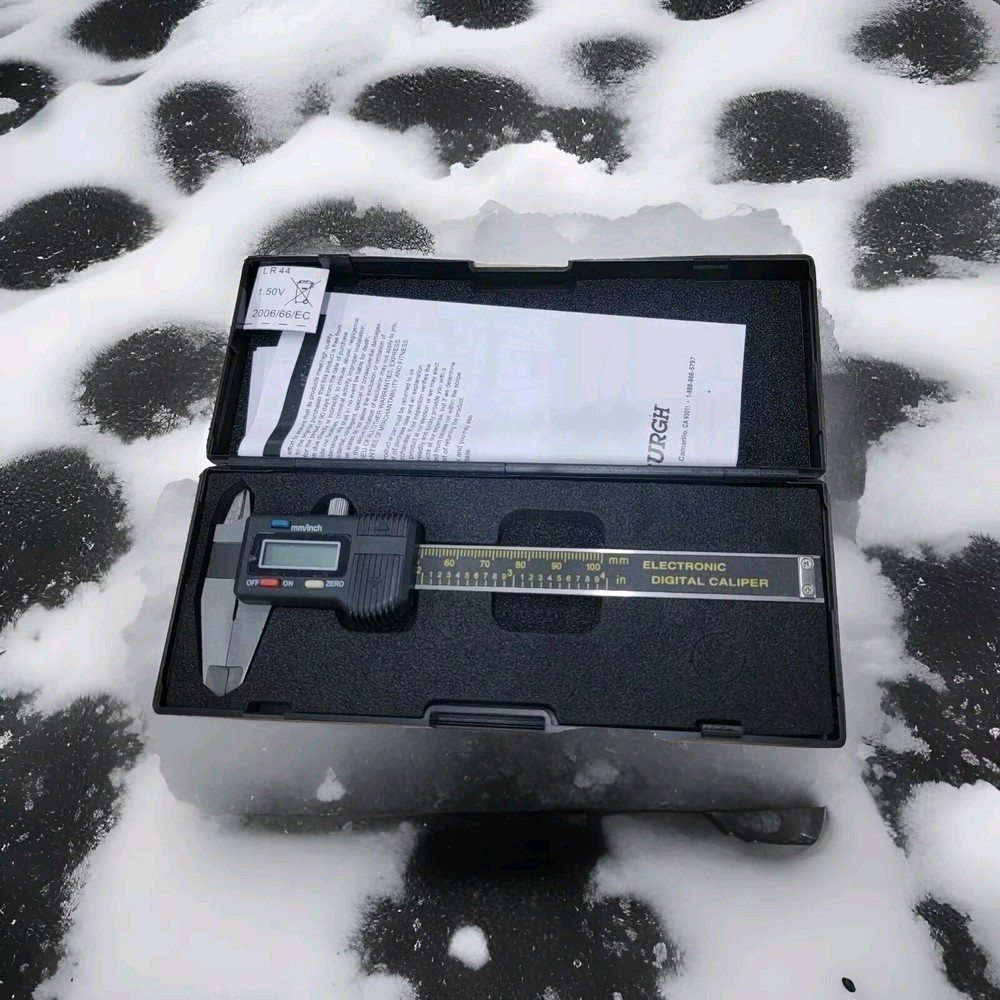 Pittsburgh Electronic Digital Caliper 4"