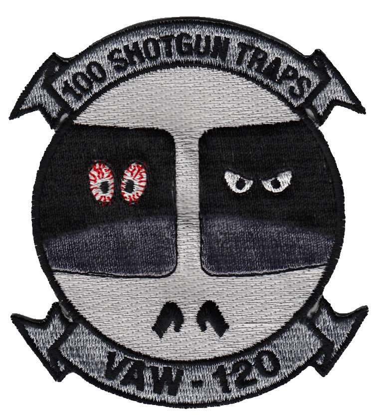 US NAVY PATCH: Airborne Command & Control Squadron 120 VAW-120 E-2 Hawkeye
