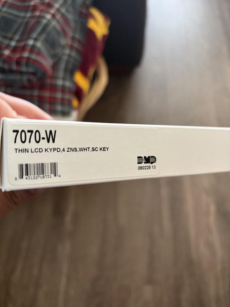 DMP 7070-W KEYPAD 4 ZONE WHITE