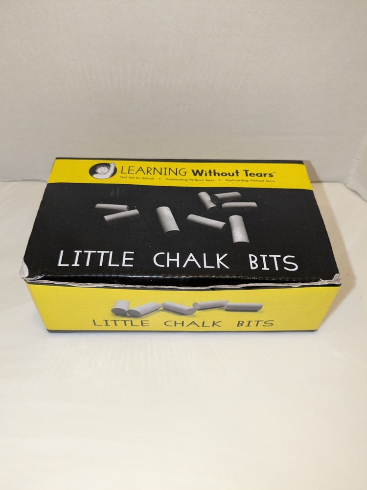 LITTLE CHALK BITS  (Handwriting Without Tears) Learning Without Tears
