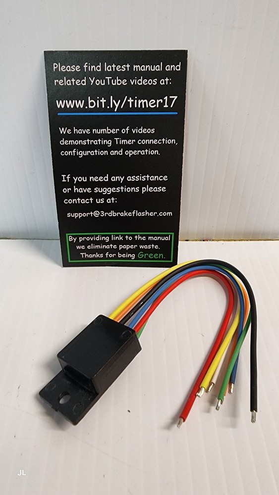 New - Multi-functional Time Delay Relay, 12 volt, 2015, 3rd brake flasher, etc