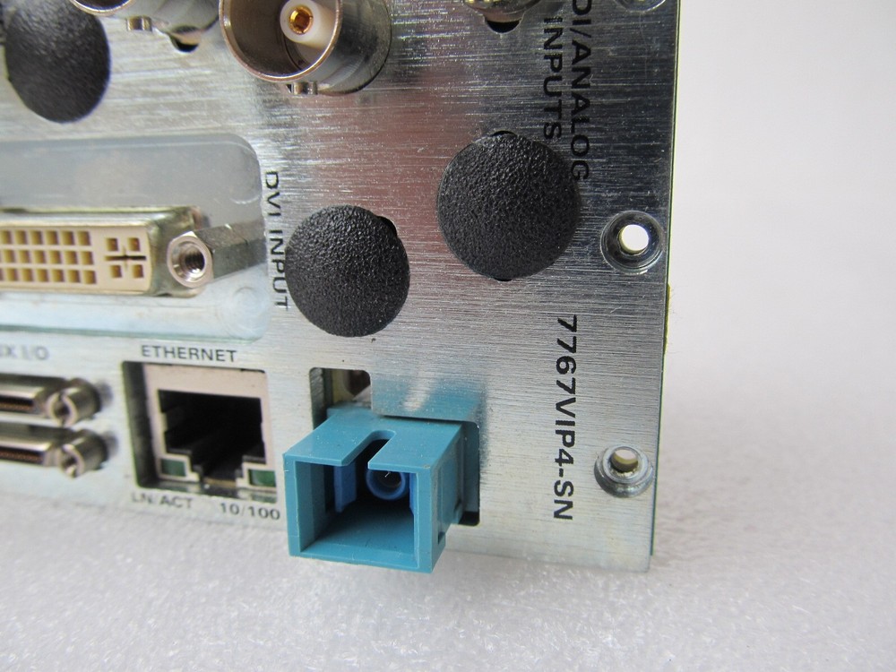 Evertz 7767VIP4-SN Multiviewer 4 inputs SD/NTSC/PAL inputs with embedded audio