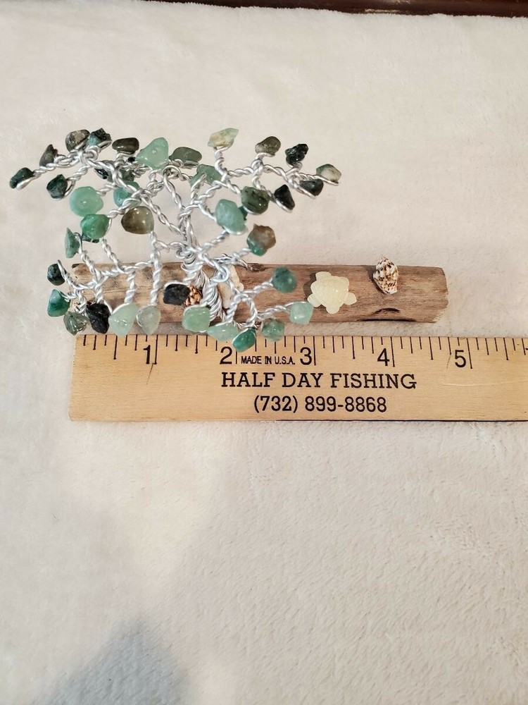 Handmade Mini Palm Gemstone Tree