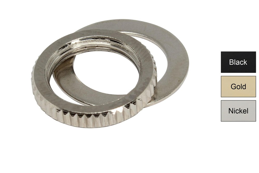 Toggle Switch Nut US Fine Knurl 15/32"