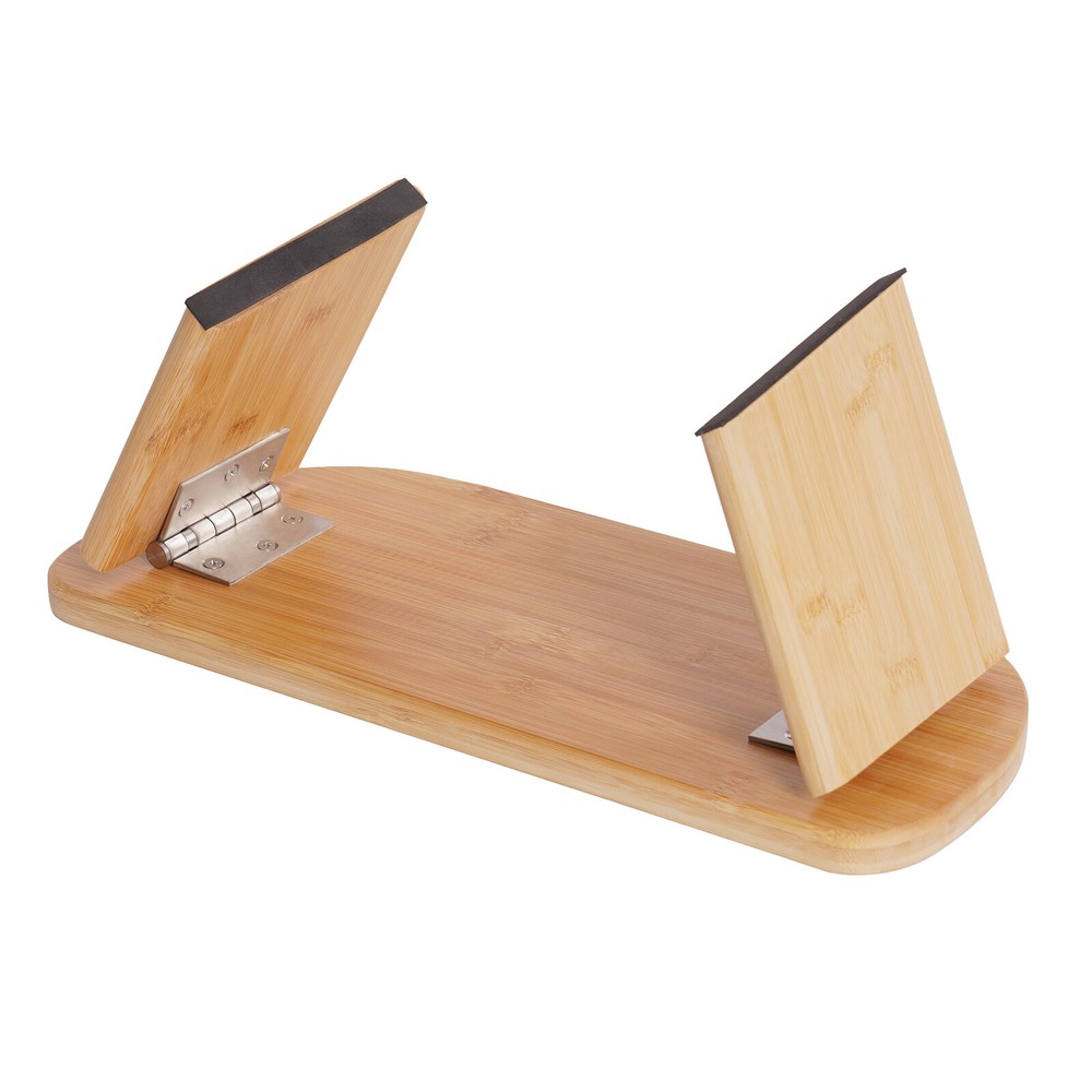Bamboo Meditation Bench Kneeling Stool Foldable Yoga Bench