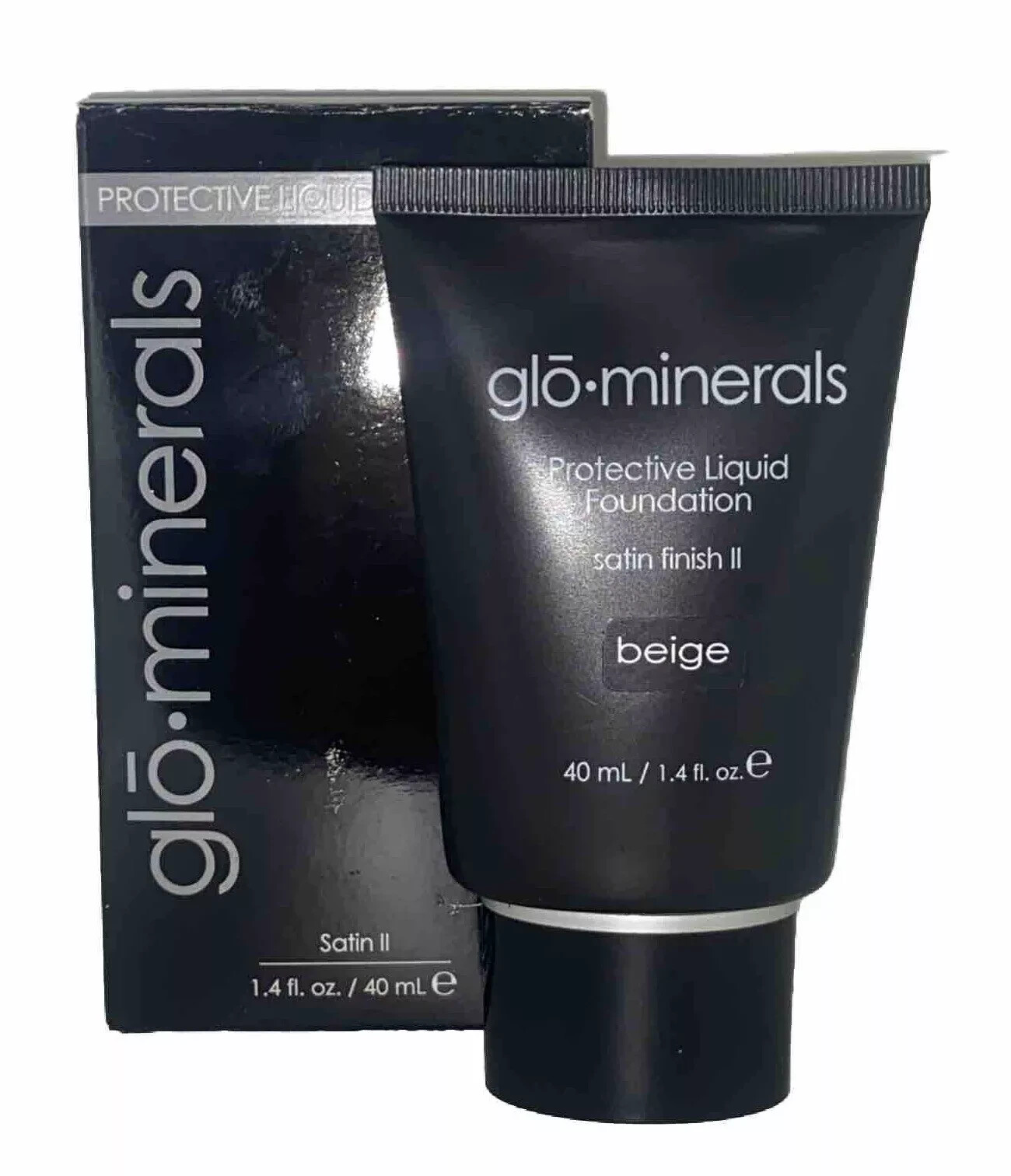 Glominerals Protective Liquid Foundation Satin II- 1.4oz( Pick Your Shade ) NIB