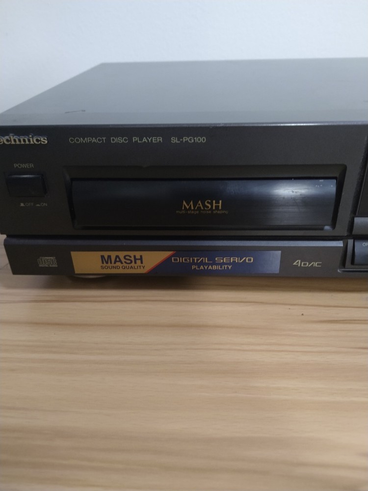Technics SL-PG100 Compact Disc Player - No Remote -UNTESTED - see description