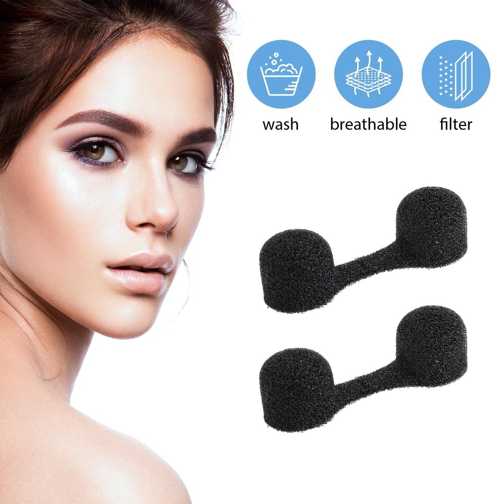 Nose Plug Filter Disposable Dust Filters Bulk Sponge 100 Pcs