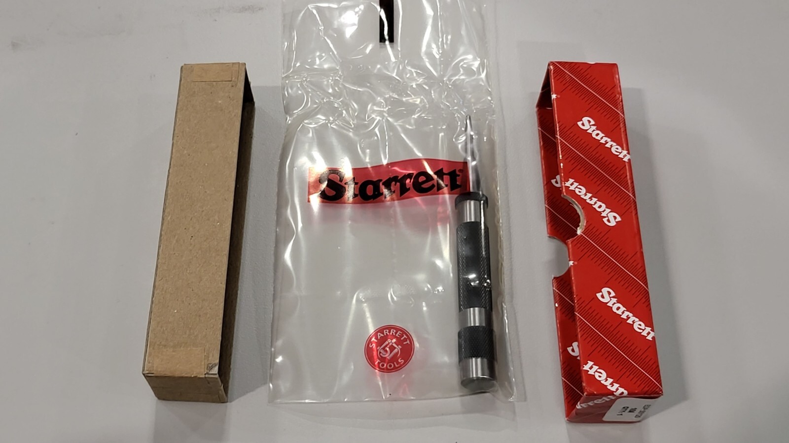 STARRETT 5" AUTOMATIC CENTER PUNCH # 18A - NEW