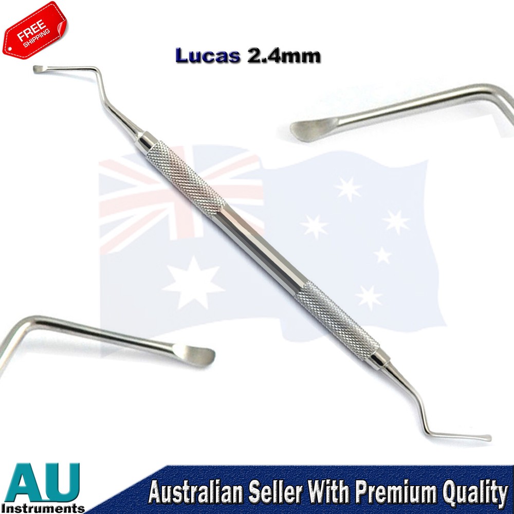 Lucas Bone Curette Surgical Bone Curettes Periodontal Socket Dentistry Tools