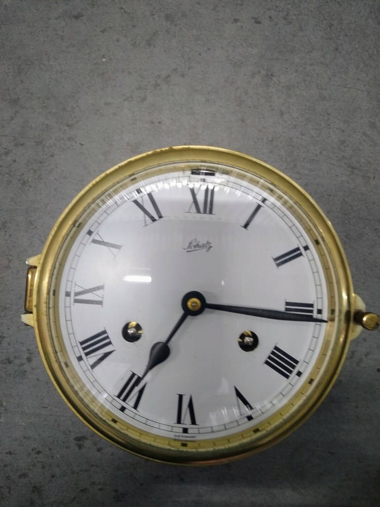 Schatz & Sohne Brass Ship's Clock