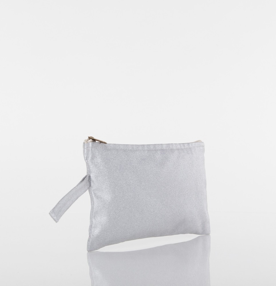 CB Station Matallic Clutch Silver