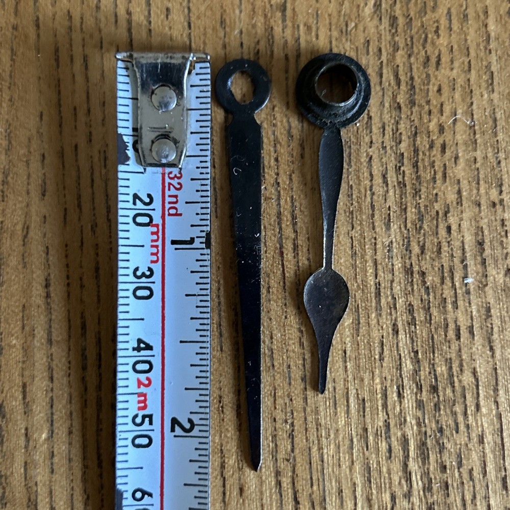 Vintage Mantle Clock Hands & parts