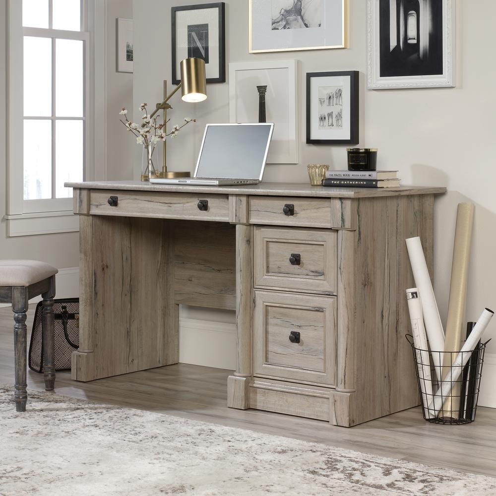 Palladia Computer Desk, Split Oak finish