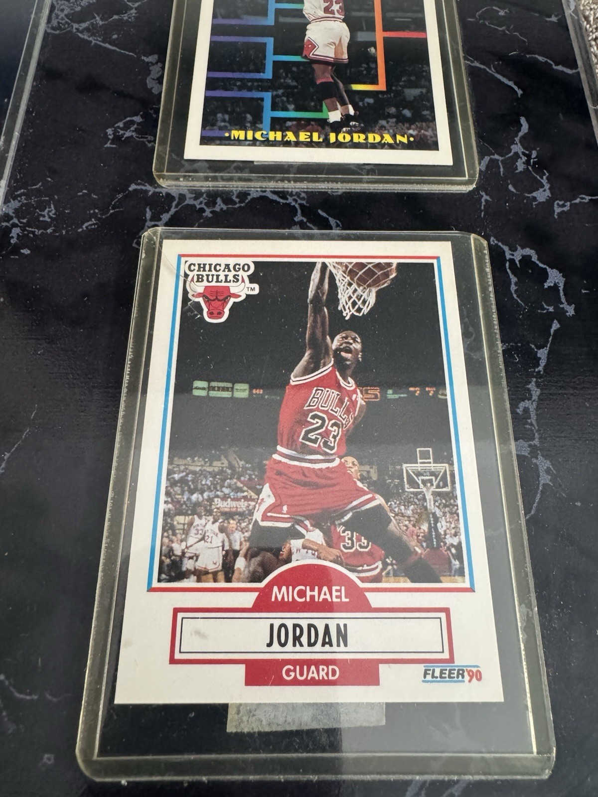 Michael Jordan Collectors Plaque - Vintage - Sports Cards & Name Plate - 15”x12”