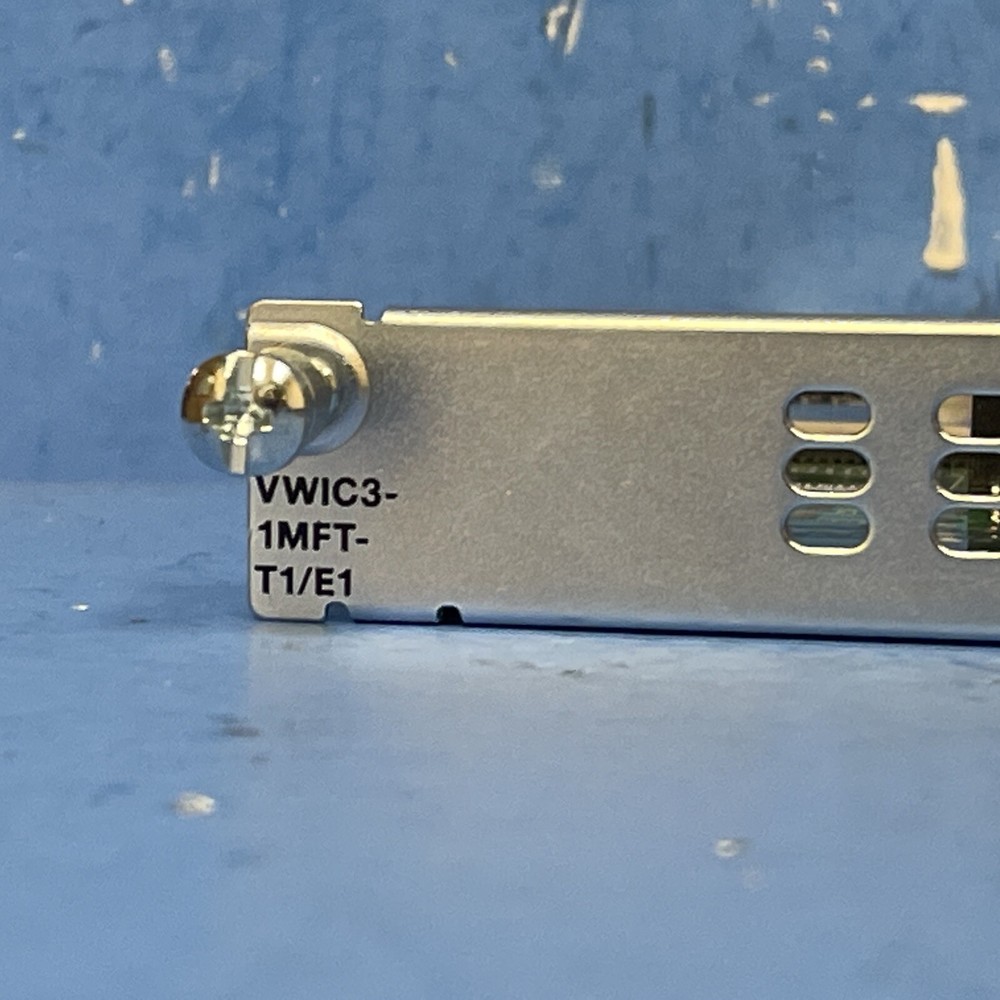 Cisco VWIC3-1MFT-T1/E1 Router Module Router Voice Module