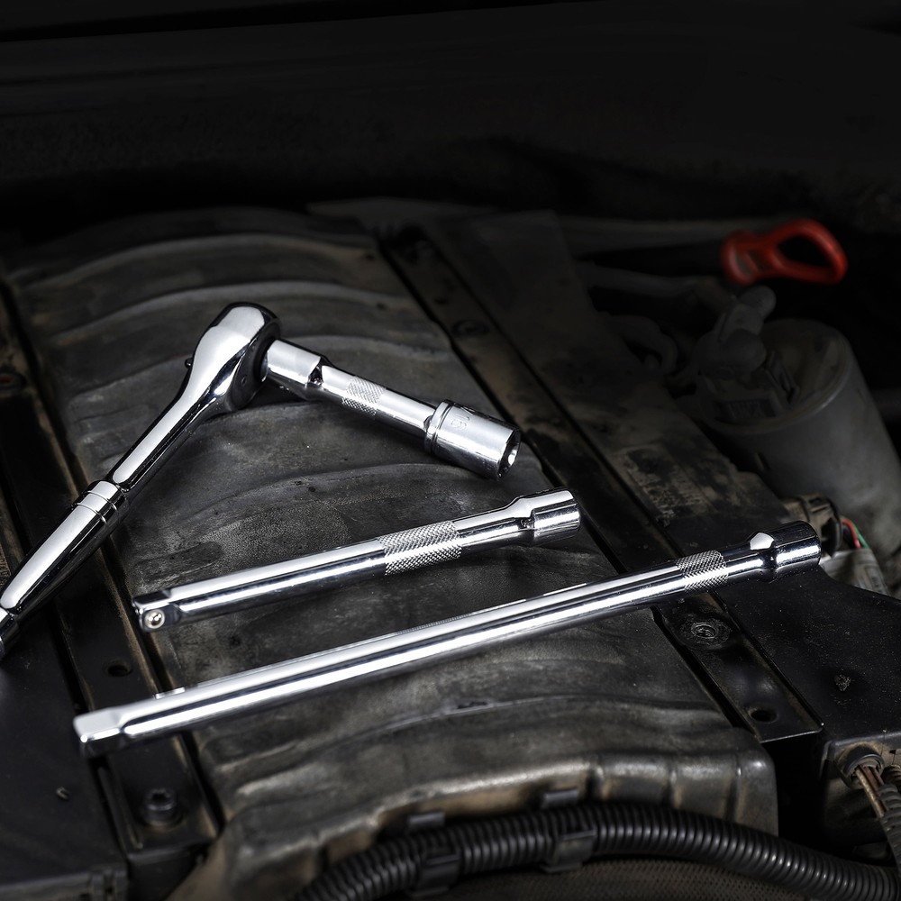 Hyper Tough 3/8-inch Socket Extension Set, 3-Sizes, Model 5807