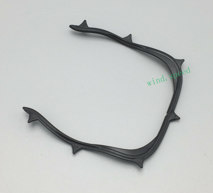 Dental Rubber Dam Sheets Frames Carbon Fiber Plastic Brackets Frame Black Light