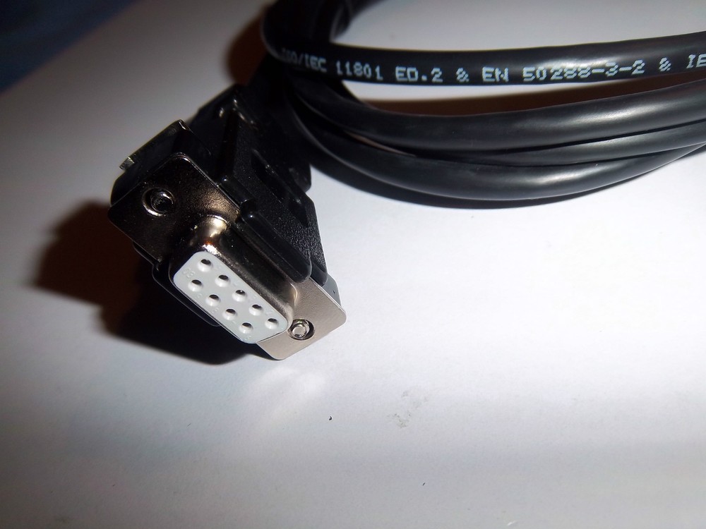 METROTEST PAT TESTER RS232 SERIAL DATA CABLE - FOR VARIOUS METROTEST MODELS