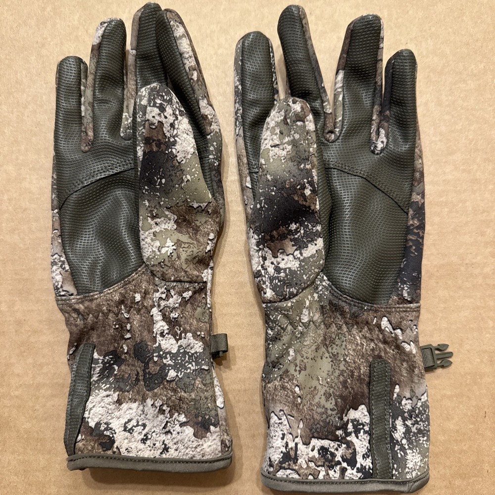 Redhead Cabelas Mid Weight Camo Gloves Size Large