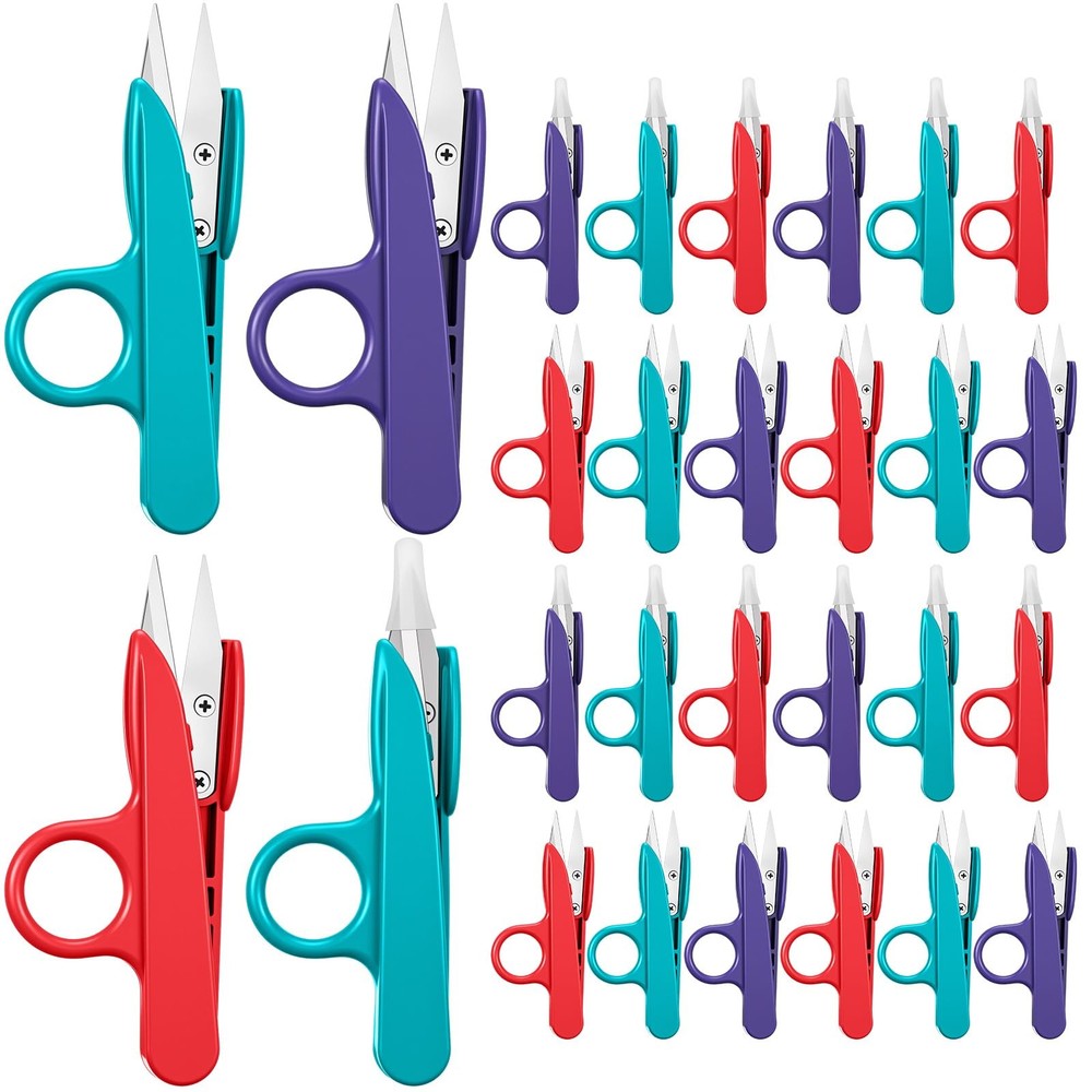 24 Pcs Mini Upgrade Sewing Scissors Fabric Thread Snips Scissors for Sewing T...