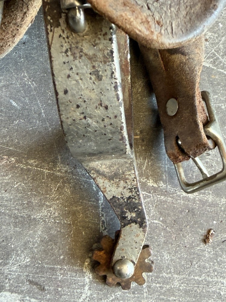 VINTAGE CROCKETT SPURS Pair