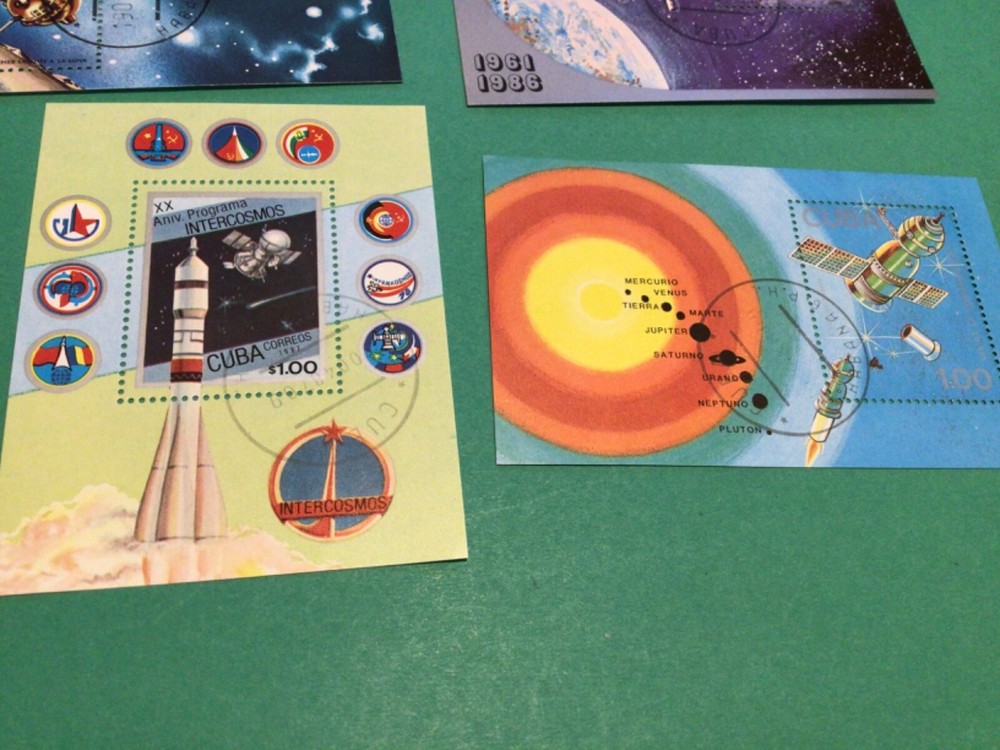 Space on stamps 4 stamp sheets A20258