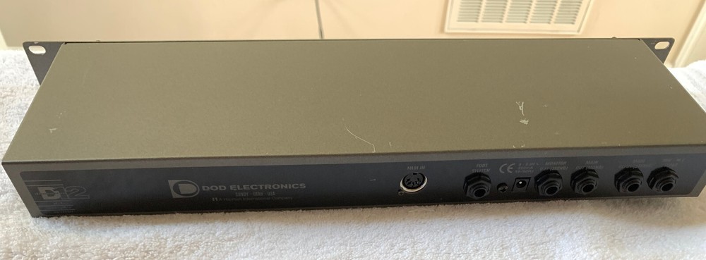 DOD Digitech D12 Dimension 12 Looper Sampler 1999 Rack Rare