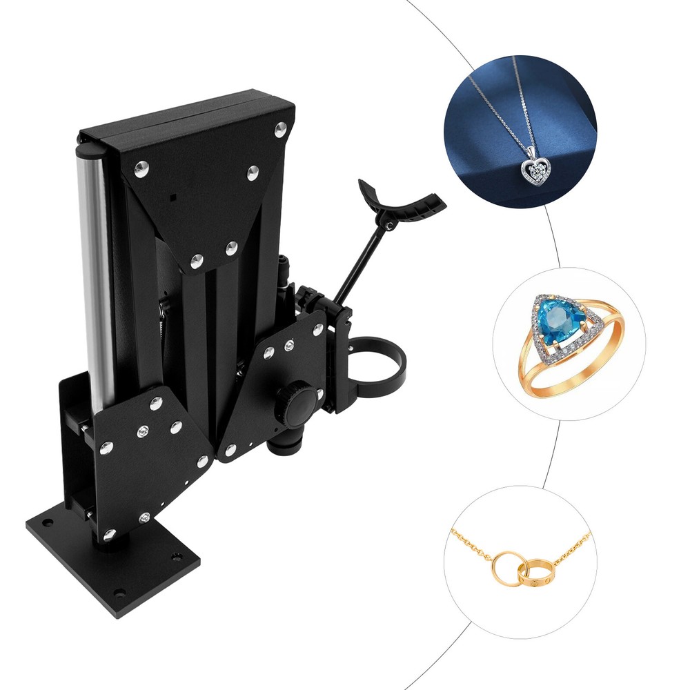 Multi-directional Microscope Stand Jewelry Inlaid Stand for Micro-setting Tool