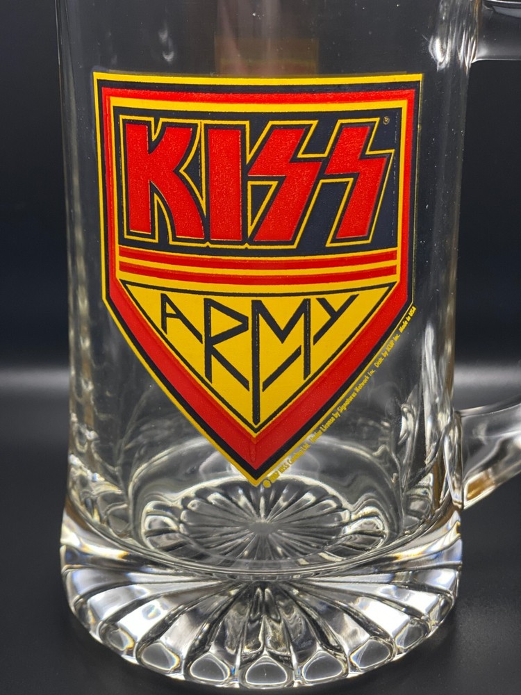 25 oz KISS Army beer mug/stein from 2007