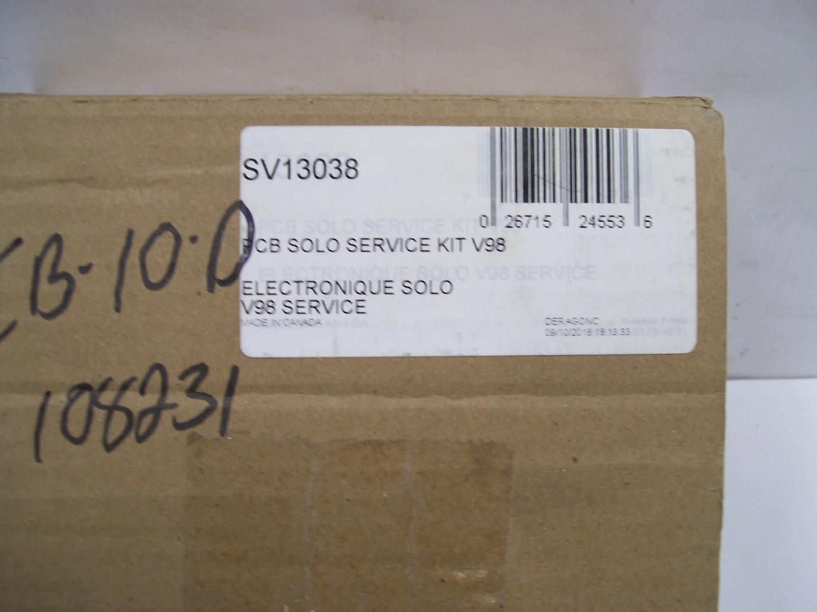 NEW Genuine Broan (Nutone) #SV13038 PCB Solo Service Kit V98 Air Exchanger 2018