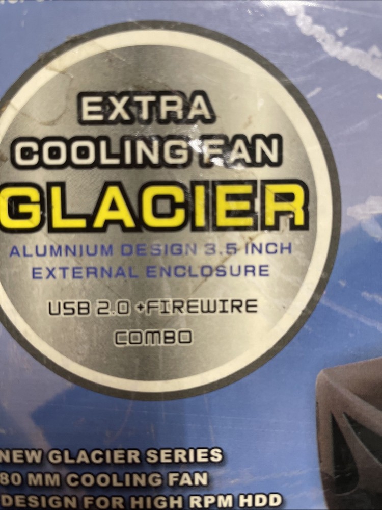 Glacier 3.5 External Enclosure Extra Cooling Fan