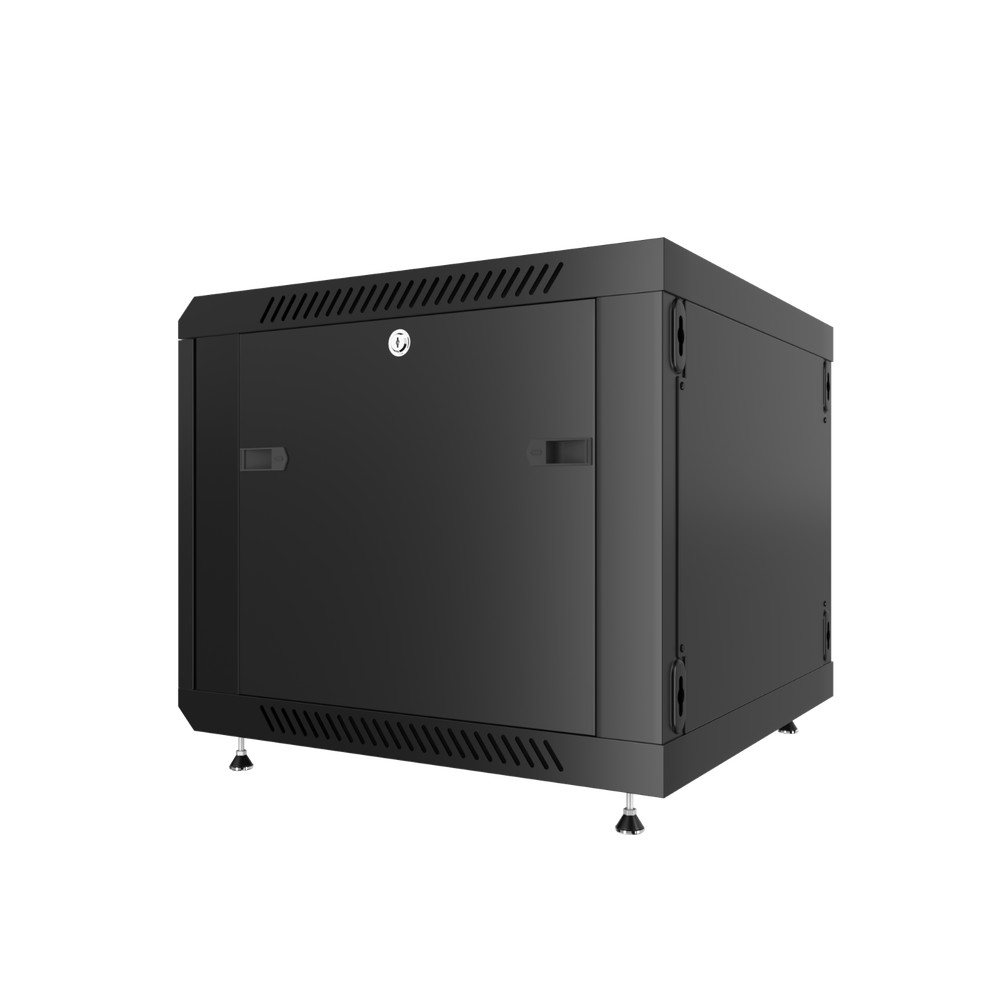 9U Wall Mount Server Rack Locking Network Cabinet Box Data Enclosure VENTED Door