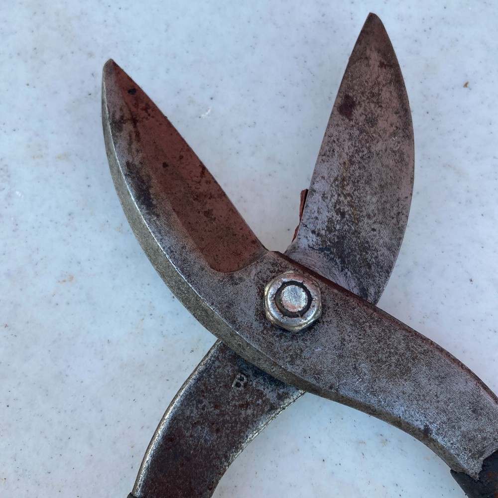 Task Force Tin Snips Shears Cutting Tool Drop Forged Solid Steel Blades 10 in