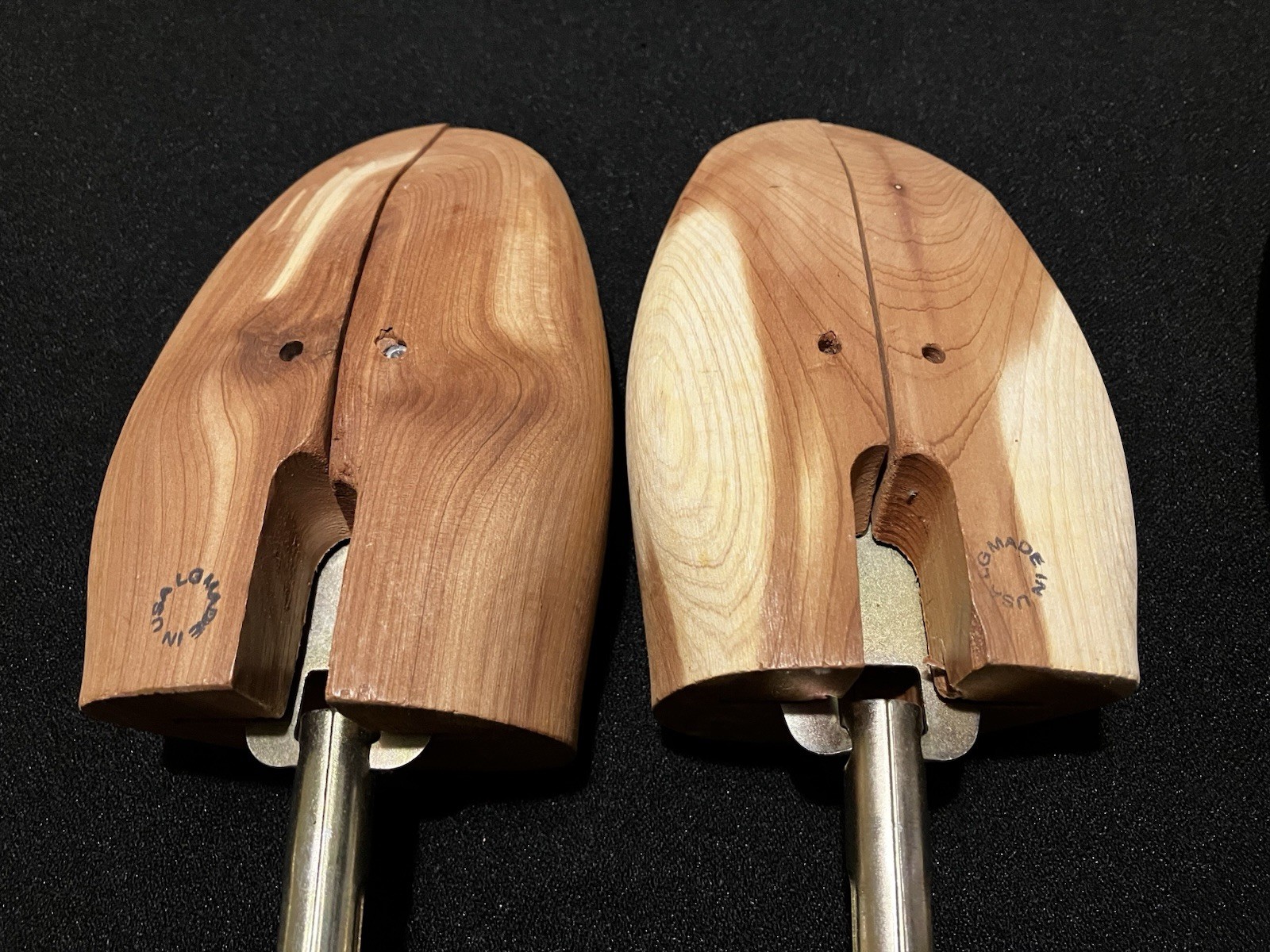 Lot 3 Pairs Cedar Shoe Trees Cedar Wood Adjustable Men Large Nordstrom