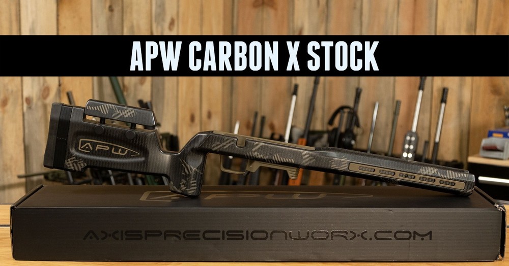 APW Axis Carbon-X internal Stock weights