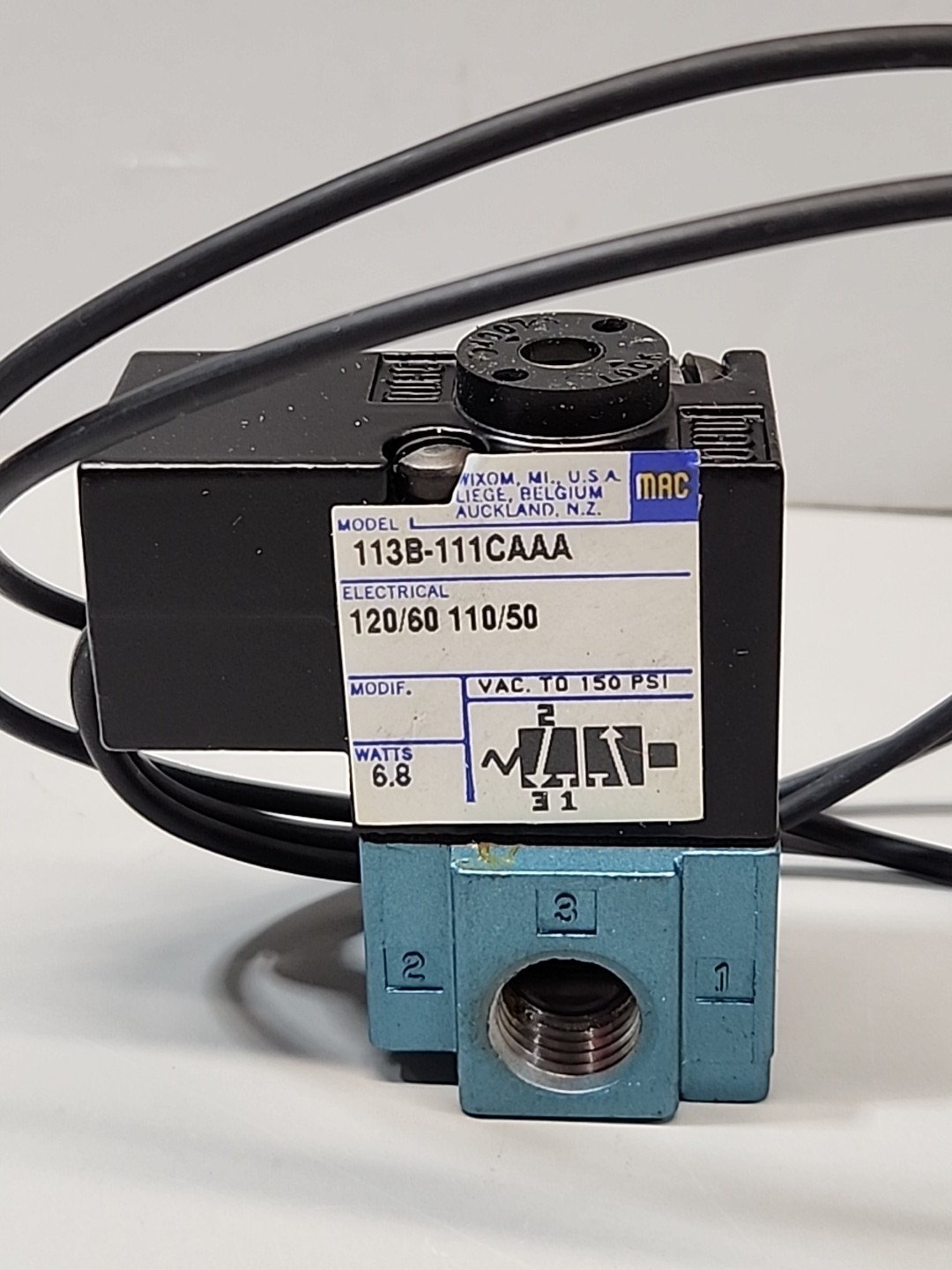MAC Solenoid Valve 113B-111CAAA