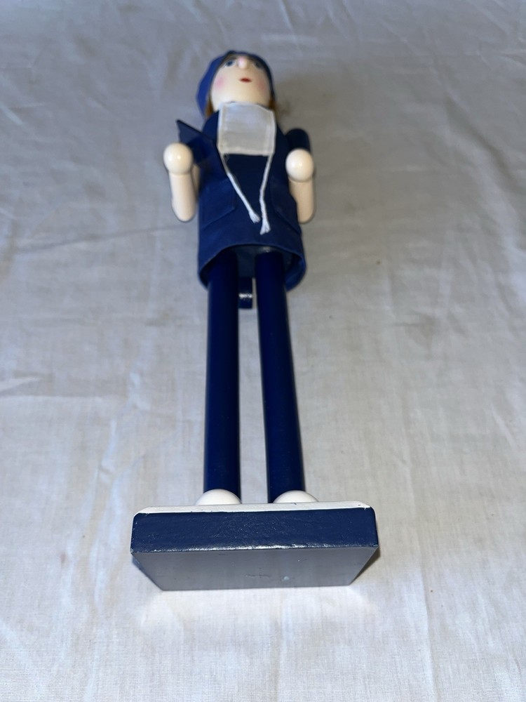 Wooden Nurse Nutcracker 16"