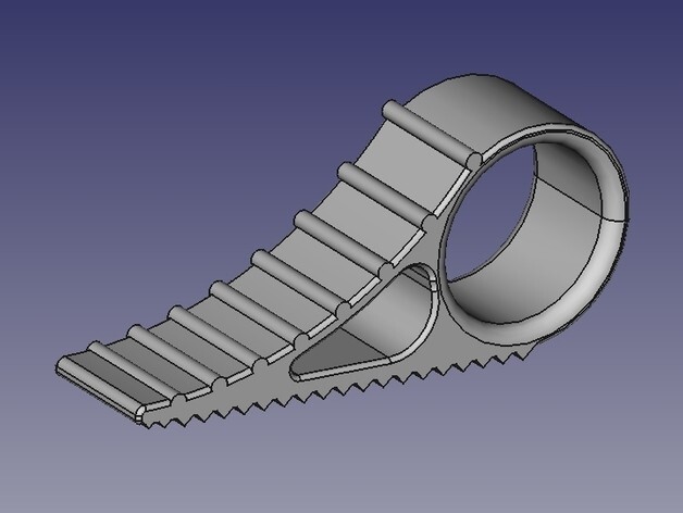 New Black Optimized Non-Lethal Door Stop Multi-tool