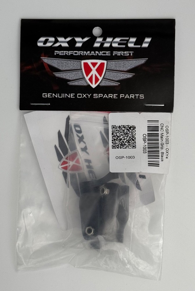 OXY 4 CNC MAIN GRIP BLACK OSP-1003