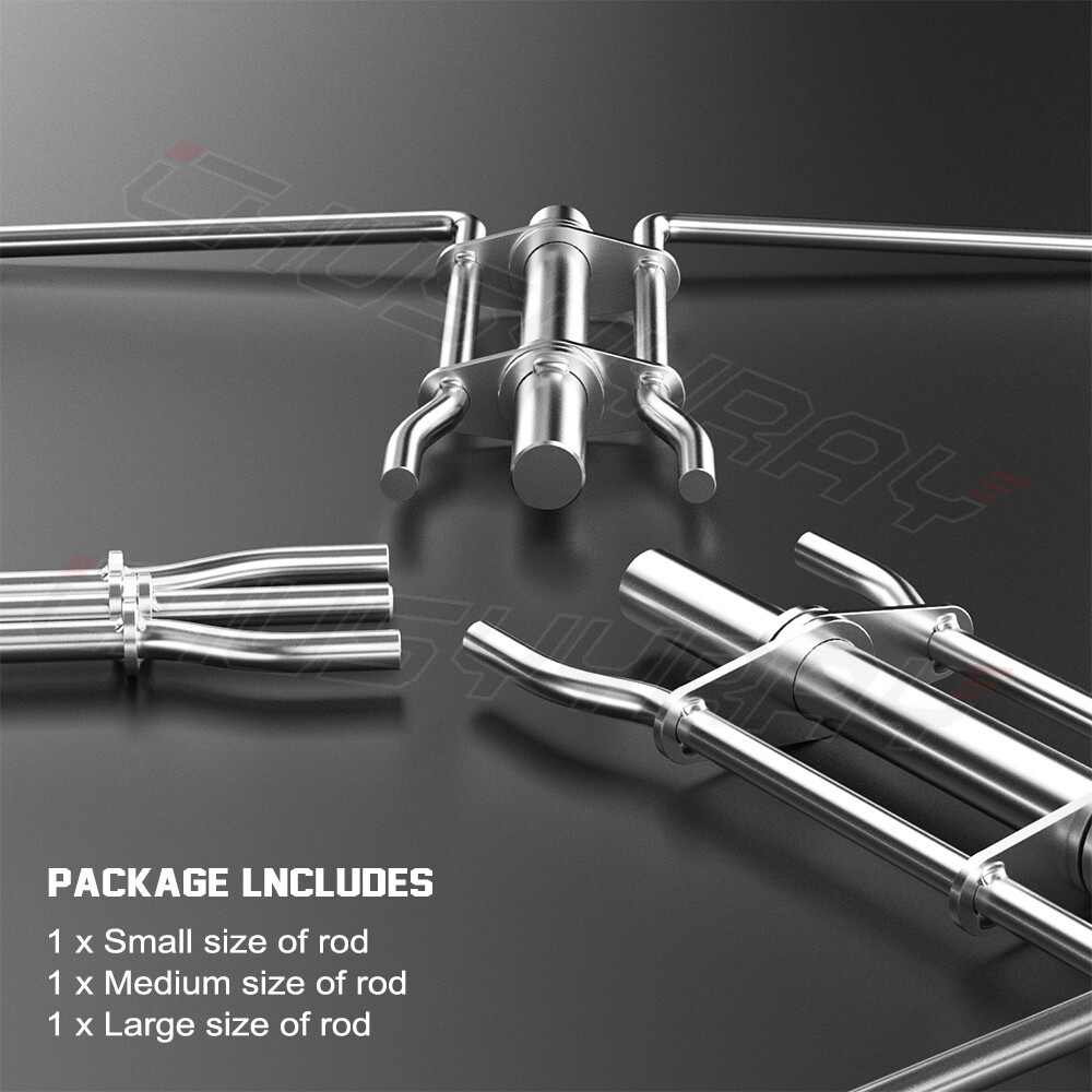 3* Hydraulic Cylinder Piston Rod Seal U-cup Installation Tool Kit Set Universal