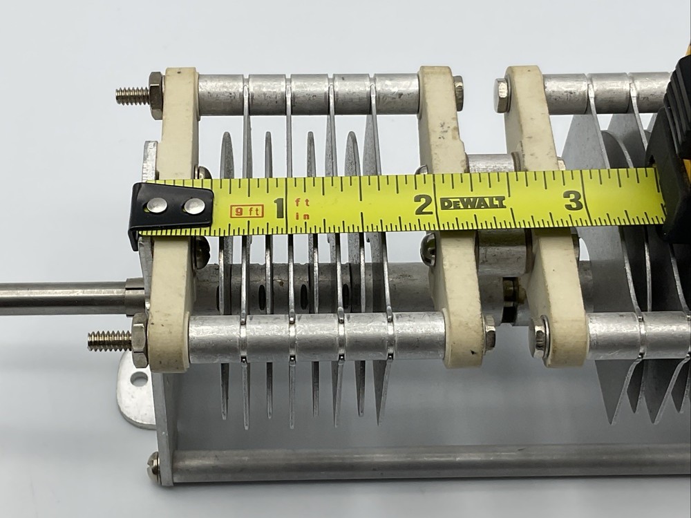 E.F. Johnson, Dual Variable Capacitor, 55 ED 45, Variable Capacitor