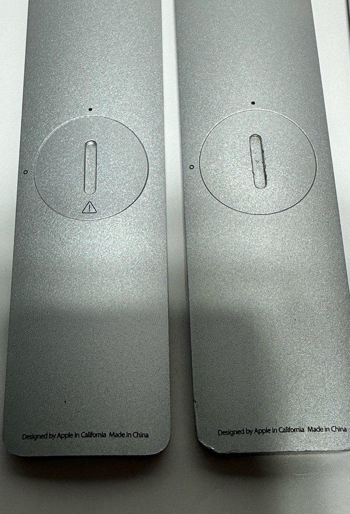 Apple TV Remote Control Model A1294 Silver- FREE SHIPPING