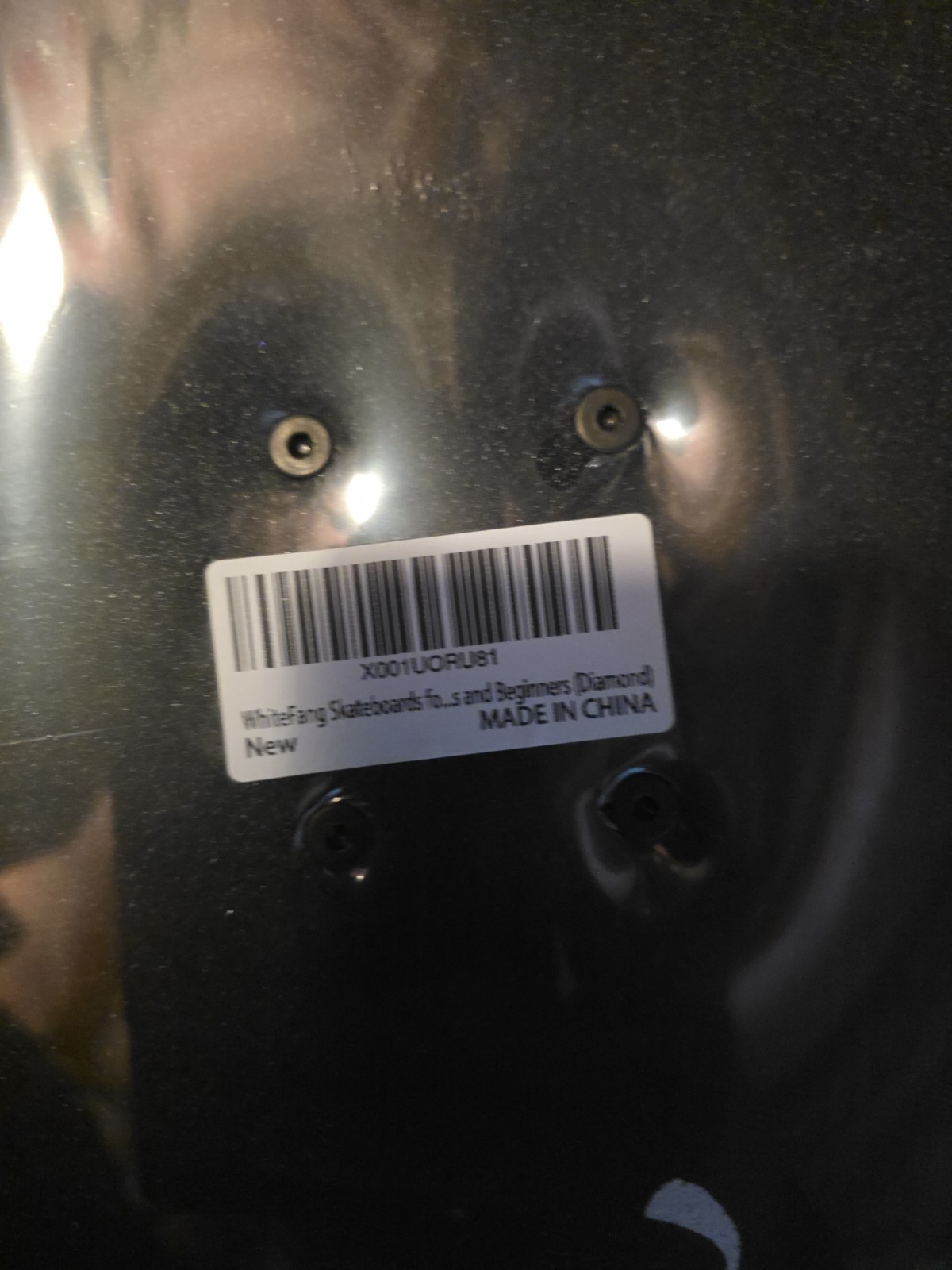 WhiteFang Skateboards, Complete Skateboard 31 x 7.88, 7 Layer Canadian Maple